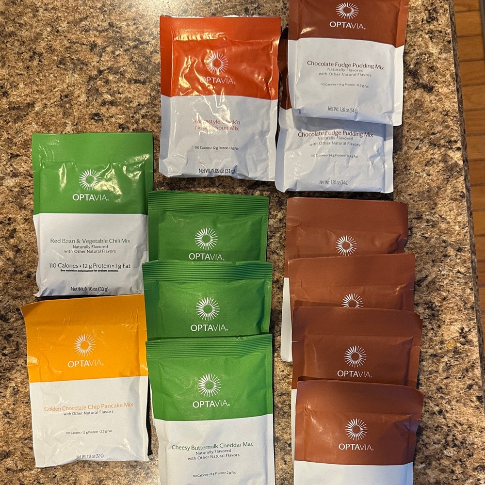 Optavia Assorted Mix  12 Packets